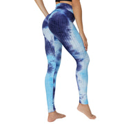 Yoga Jacquard Tie-Dye Yoga Clothes Bubble Yoga Pants