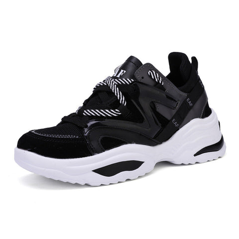 Breathable Shoes For Men And Women Couples Daddy Shoes Korean Style Increased Sports Shoes