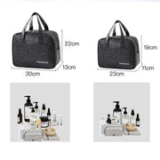 Large-capacity Cosmetic Storage Bag Large Makeup Bag Zipper Pouch Travel Cosmetic Organizer Outdoor Travel Picnic Bag Insulation Ice Bag Student Lunch Bag