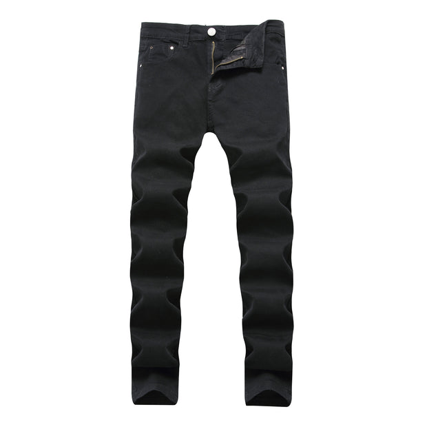 Men's Stretch Slim Fit Nostalgic Cotton Jeans Slim Fit