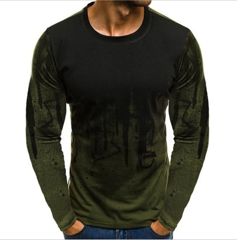 Fashion Sports And Fitness Personality Printed T-shirt