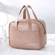 Large-capacity Cosmetic Storage Bag Large Makeup Bag Zipper Pouch Travel Cosmetic Organizer Outdoor Travel Picnic Bag Insulation Ice Bag Student Lunch Bag