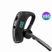 Digital Display Business Earphones With Charging Compartment